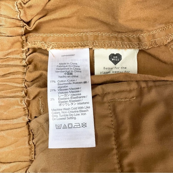 Madewell High Waisted Paperbag Utility Shorts Small - Picture 10 of 15